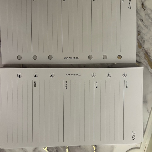 Massive personal size planner clean out. - Picture 4 of 14